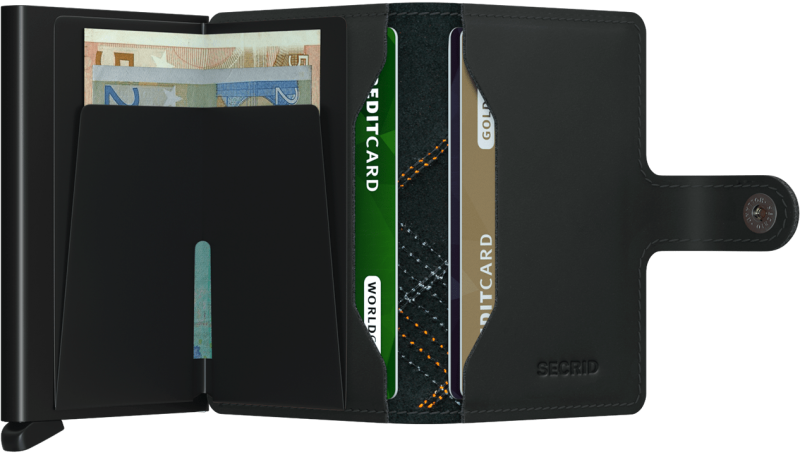 Secrid Mini Wallet Stitch Linea Orange