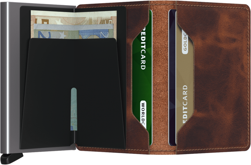 Secrid Slim Wallet Vintage Brown