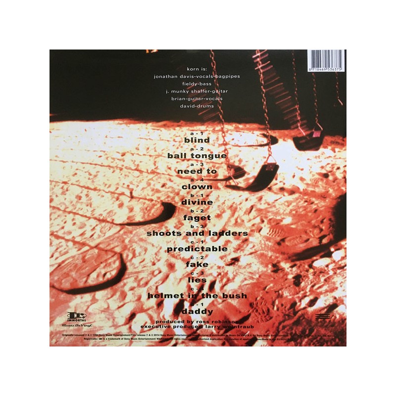 Korn "Korn" Vinilo 2 LP