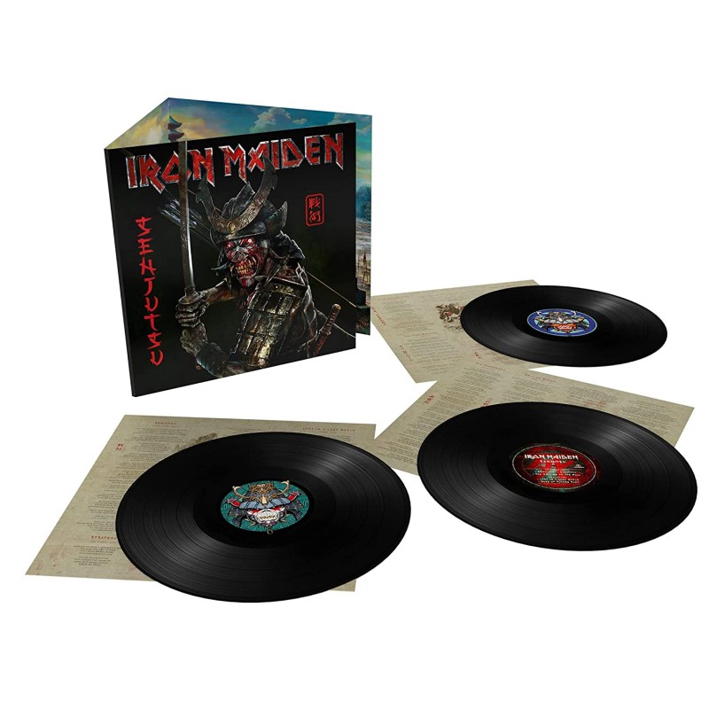 Iron Maiden "Senjutsu" Vinilo 3 LP