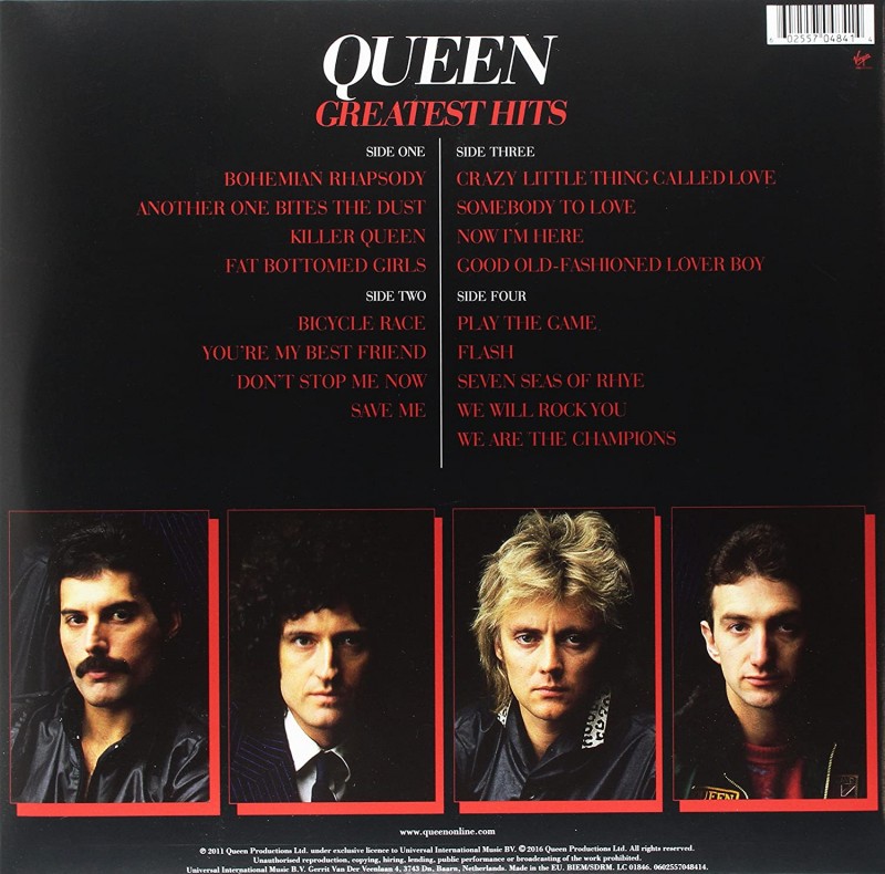 Queen "Greatest Hits" Vinilo 2 LP