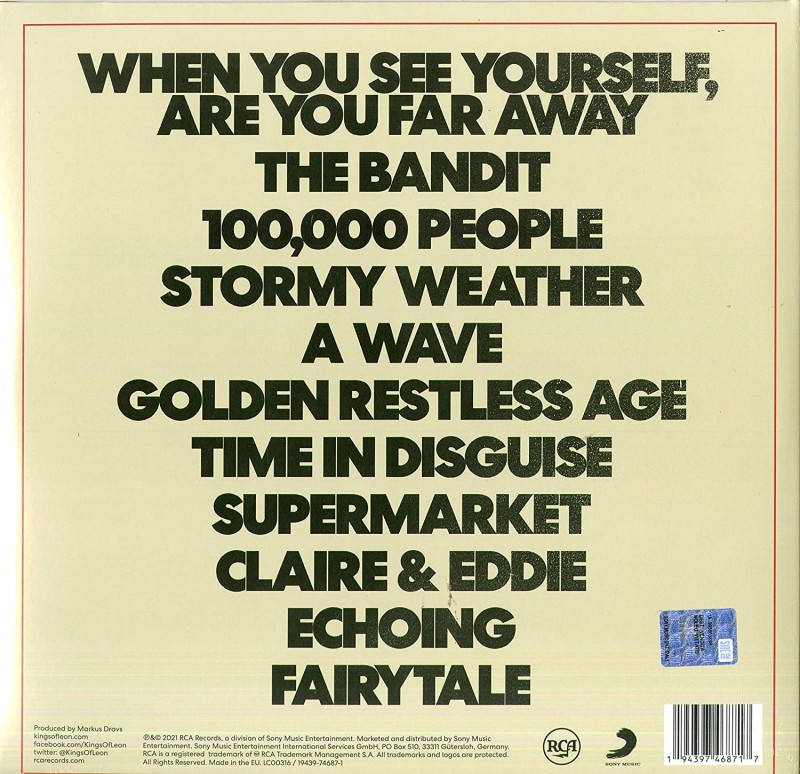 Kings Of Leon "When You See Yourself"...