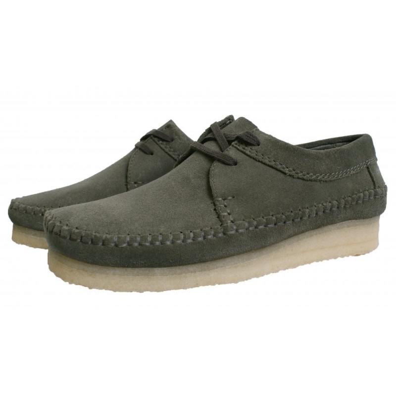 Clarks Originals Weaver Men Olive Suede