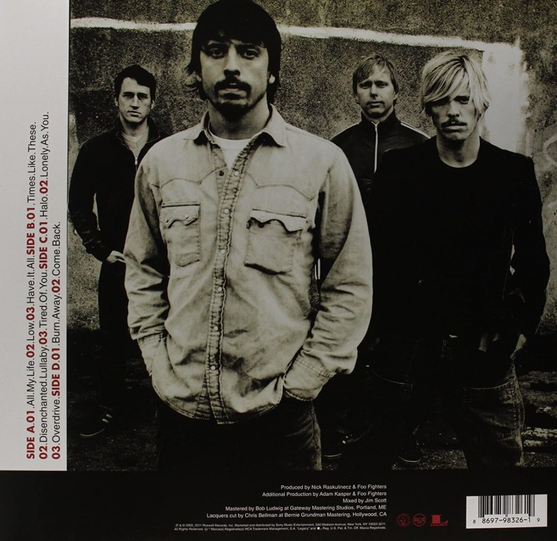 Foo Fighters "One By One" Vinilo 2 LP