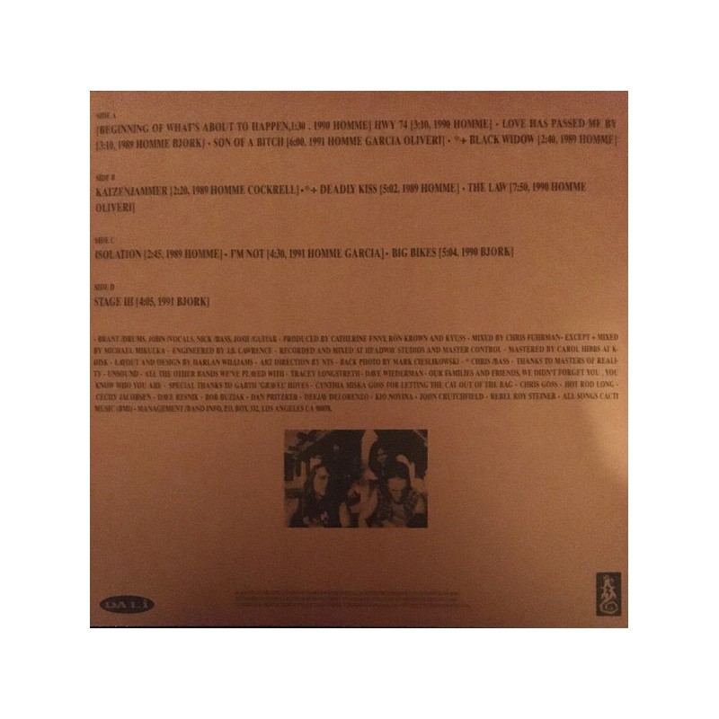 Kyuss "Wretch" Vinilo 2 LP