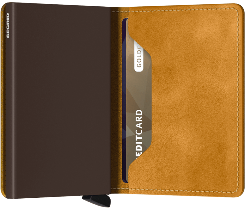 Secrid Slim Wallet Vintage Ochre