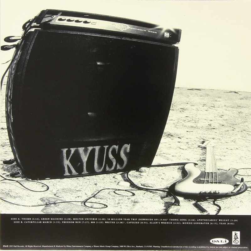 Kyuss "Blues For The Red Sun" Vinilo