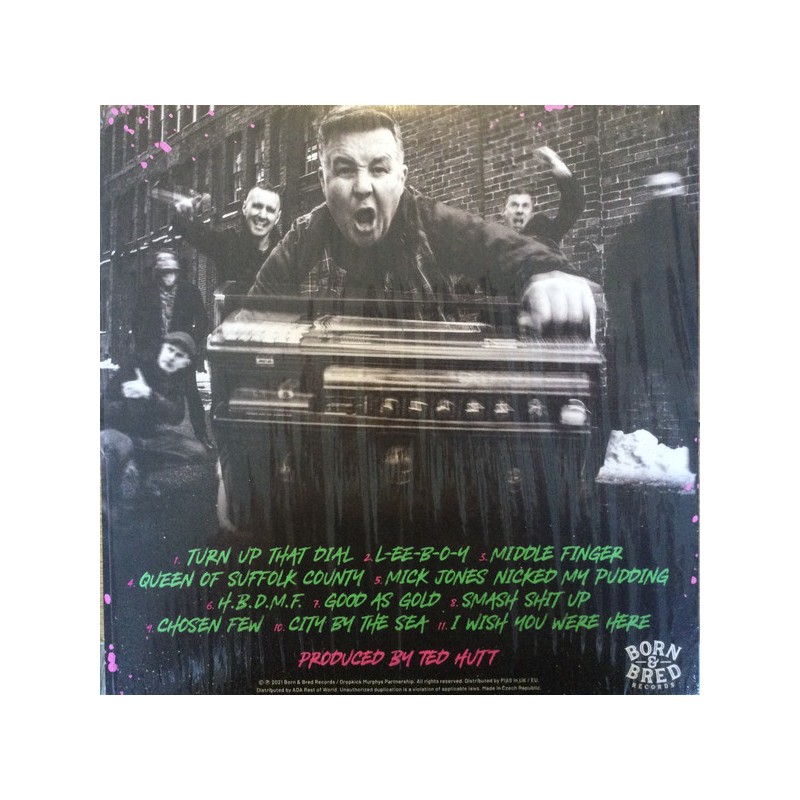 Dropkick Murphys "Turn Up That Dial"...