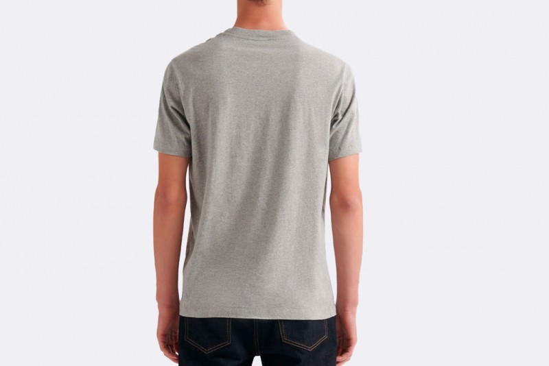 Loreak Mendian Marga Tee Heather Grey