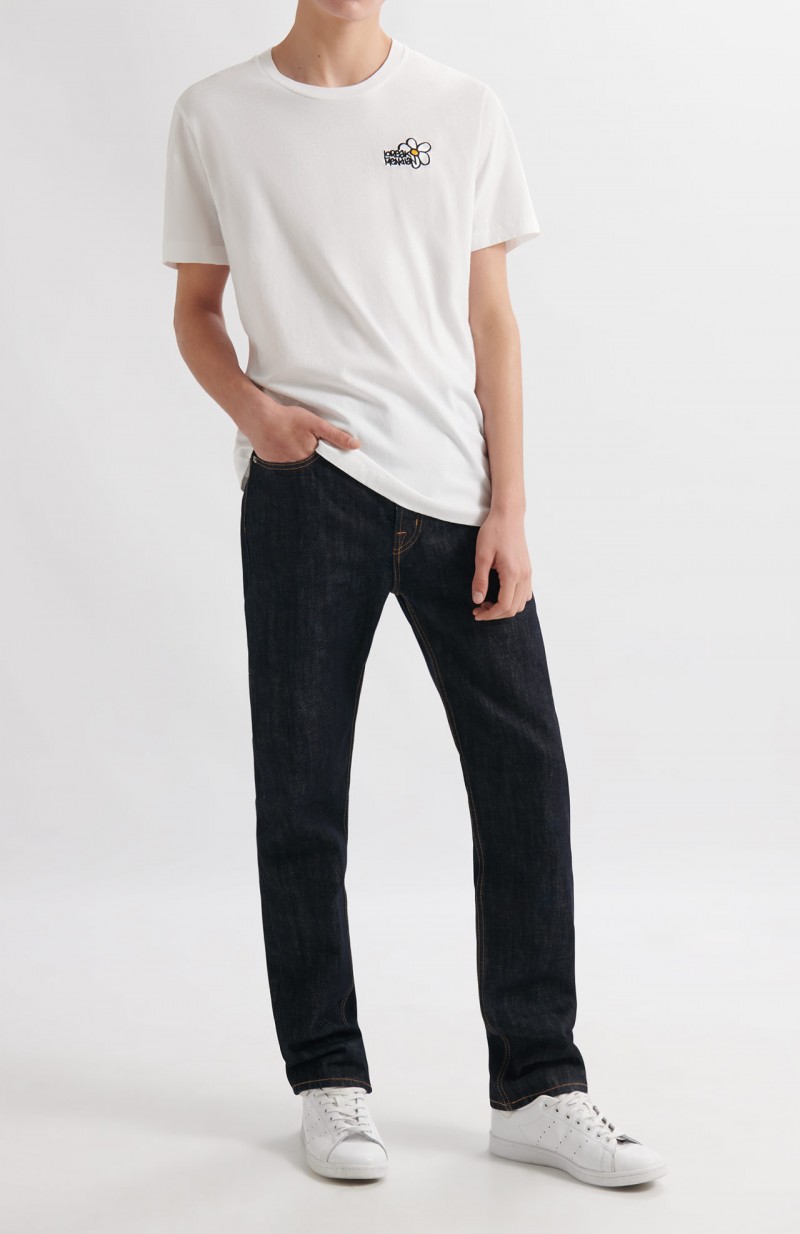 Loreak Mendian Marga Tee White