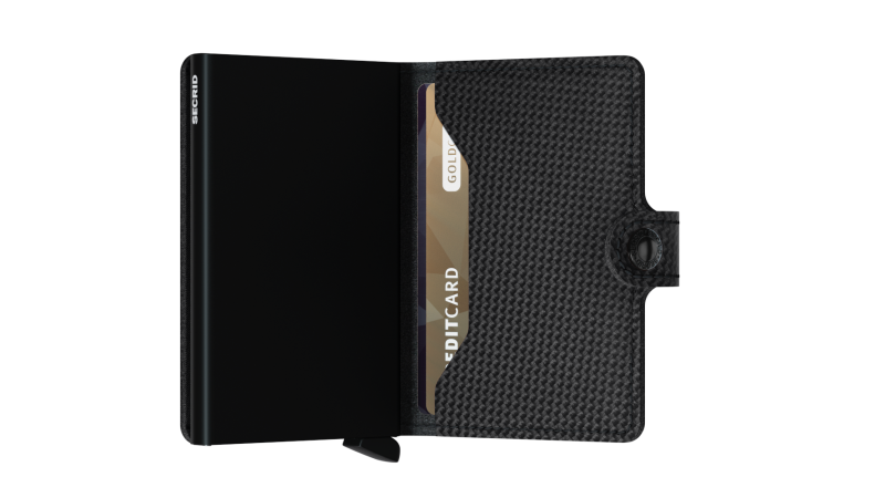 Secrid Mini Wallet Carbon Black