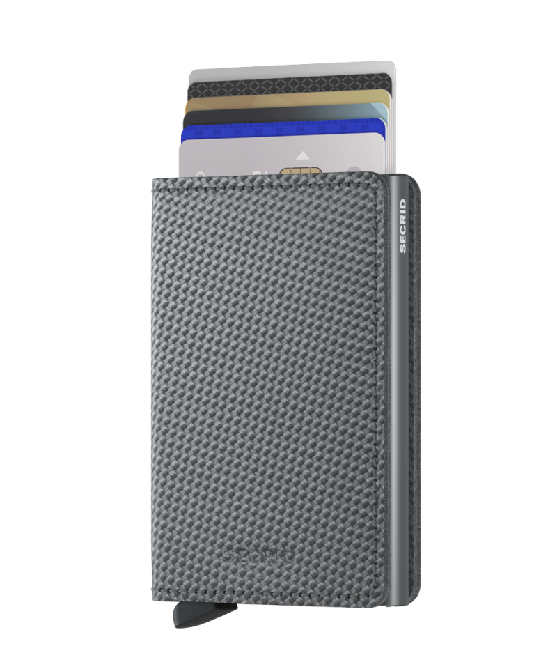 Secrid Slim Wallet Carbon Cool Grey