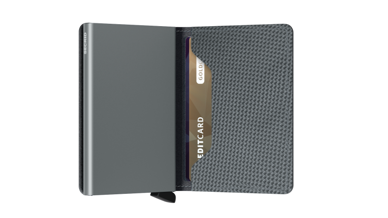 Secrid Slim Wallet Carbon Cool Grey